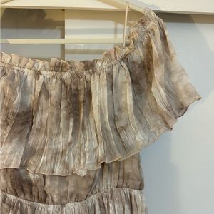 EUC La Ven Tiered Tie Dye Dress